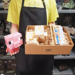 (DIY) Kit Tô Màu Minecraft Pig (Heo)