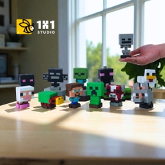 KIT Tự Làm 4 Mô Hình Minecraft (Thu Nhỏ)
