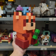 Mô Hình Gỗ Gấu Đỏ (Art Toy)