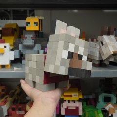 Mô Hình Gỗ Chó Sói (Art Toy)