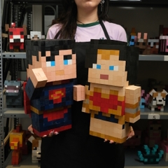 Mô Hình Gỗ Bigsize Wonder Woman (Art Toy)