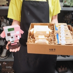 (DIY) Kit Tô Màu Minecraft Zombie Piglin (s)