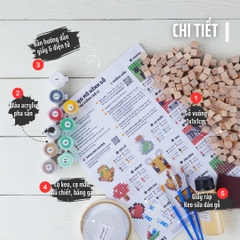 Bộ Chế Tạo 6 Vật Phẩm Treo Tường THU NHỎ (Bộ Steam 2)