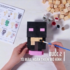KIT Tự Làm 2 Mô Hình Nhân Vật Minecraft (A2)