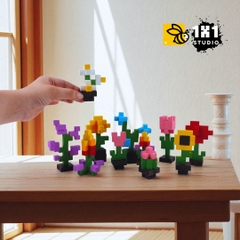 KIT Tự Làm Hoa Gỗ THU NHỎ (40 Mẫu Mô Hình) *Steam
