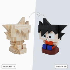 (DIY) Kit Tô Màu Songoku (size s)