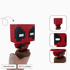 Mô Hình Gỗ Deadpool (size s)