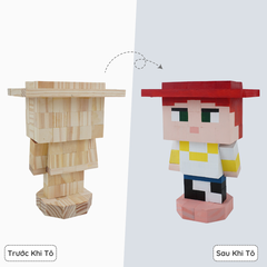 (DIY) KIt Tô Màu Jessie Toy Story (size M)