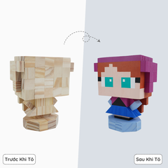 (DIY) Kit Tô Màu Nhân Vật Anna (Frozen)