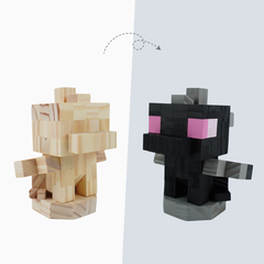 (DIY) Kit Tô Màu Mô Hình Minecraft Ender Dragon (s)