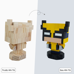 (DIY) Kit Tô Màu Người Sói Wolverine (size s)