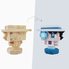 (DIY) Kit Tô Màu Nhân Vật Kaito Kid (s)