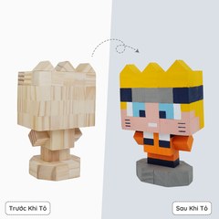 (DIY) Kit Tô Màu Naruto (size s)