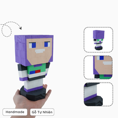 Mô Hình Gỗ Buzz Toy Story (size M)
