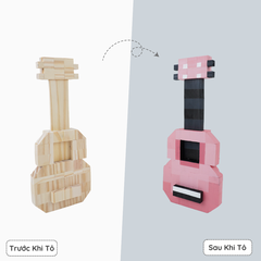 (DIY) Kit Tô Màu Đàn Ukulele