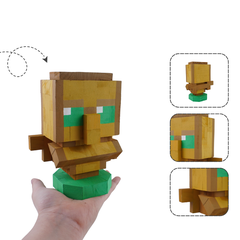 Mô Hình Gỗ Minecraft Totem of Undying 3D (Vật Tổ Trường Sinh)