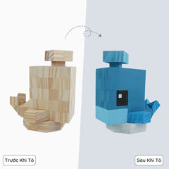 (DIY) Kit Tô Màu Cá Voi