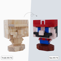 (DIY) Kit Tô Màu Mario (size s)