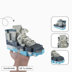 Mô Hình Gỗ Giày Nike Air Jordan 11 Retro Cool Grey (Art Toy)