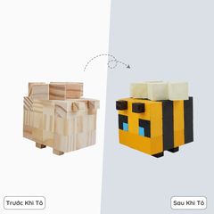 (DIY) Kit Tô Màu Minecraft Bee (size s)