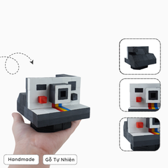 Mô Hình Gỗ Máy Ảnh Polaroid (size s)