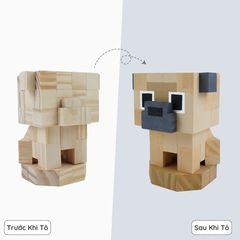 (DIY) Kit Tô Màu Chó Pug (size s)