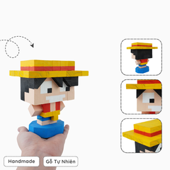 Mô Hình Gỗ Luffy