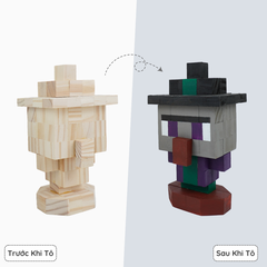 (DIY) Kit Tô Màu Minecraft Witch