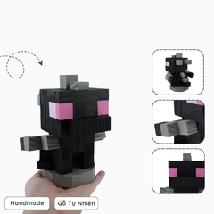 Mô Hình Gỗ Minecraft Ender Dragon (size s)