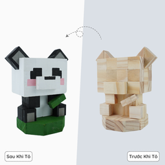 (DIY) Kit Tô Màu Gấu Trúc (size s)