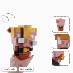 Mô Hình Gỗ Minecraft Portal Guard (size s)