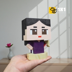 Mô Hình Gỗ Thiếu Nữ Áo Dài Huế