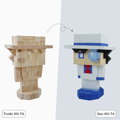 (DIY) Kit Tô Màu Kaito Kid (size M)