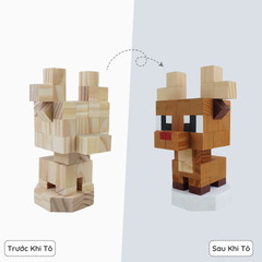 (DIY) Kit Tô Màu Tuần Lộc (size s)