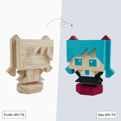 (DIY) Kit Tô Màu Nhân Vật Hatsune Miku