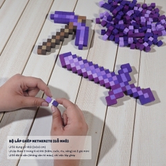 p2. Bộ Lắp Ghép 2 Trang Bị Minecraft Thu Nhỏ (1cm)