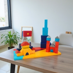 p1. Bộ Lắp Ghép Mô Hình Gỗ Hồ Chí Minh City (i3)