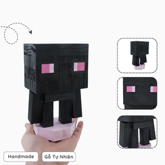 Mô Hình Gỗ Minecraft Enderman (size s)