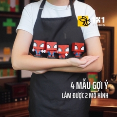 Bộ Lắp Ghép 2 Người Nhện Spiderman (Thu Nhỏ)