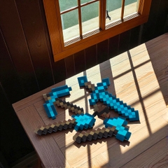 Bộ Chế Tạo 4 Trang Bị Minecraft Kim Cương (Thu Nhỏ)