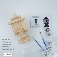 (DIY) Kit Tô Màu Minecraft Witch