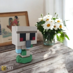 Mô Hình Gỗ Minecraft Golem (size s)