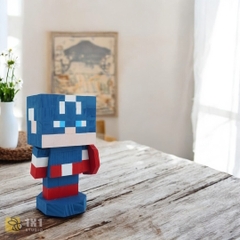 Mô Hình Gỗ Đội Trưởng Mỹ (size M)