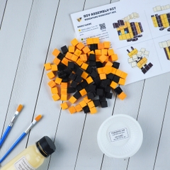 p2. Bộ Lắp Ghép Mô Hình Minecraft Bee (Thu Nhỏ)