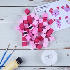 p0. Bộ Lắp Ghép Mô Hình Minecraft Axolotl