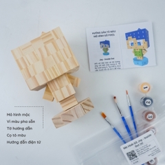 p0. (DIY) Kit Tô Màu Mô Hình Nhân Vật Joy (Inside Out)
