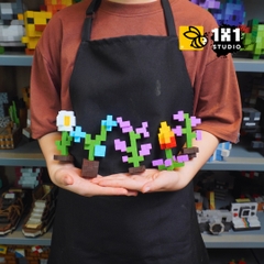 KIT Tự Làm Hoa Gỗ THU NHỎ (40 Mẫu Mô Hình) *Steam
