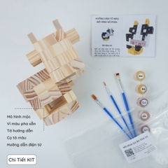 (DIY) Kit Tô Màu Bò Sữa (s)