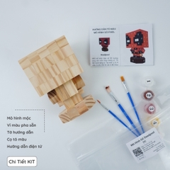 (DIY) Kit Tô Màu Deadpool (size s)