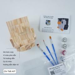(DIY) Kit Tô Màu Chim Cánh Cụt (size s)